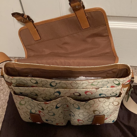 Coach multi color tote. - Picture 4 of 6